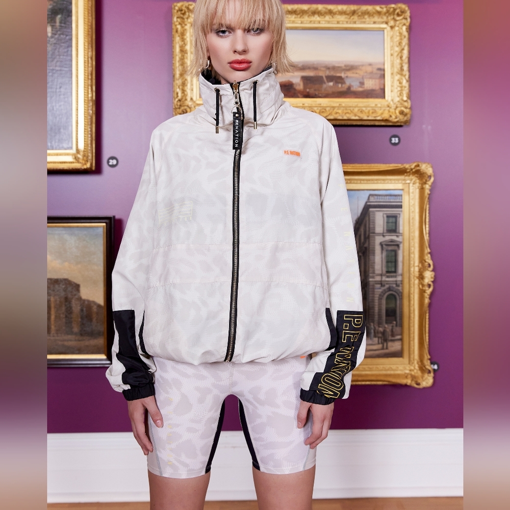 Rare P.E. Nation Reversible Man Down Jacket